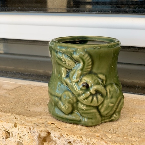 Ceramic Bamboo Pot - Picture 2 of 6